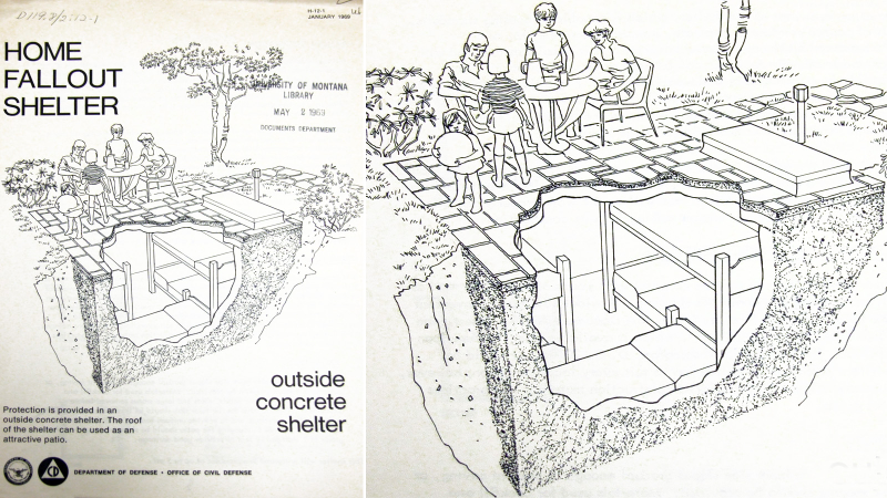 Illustration for article titled Ride Out North Korea's Preemptive Strike in These 24 Cold War Fallout Shelters